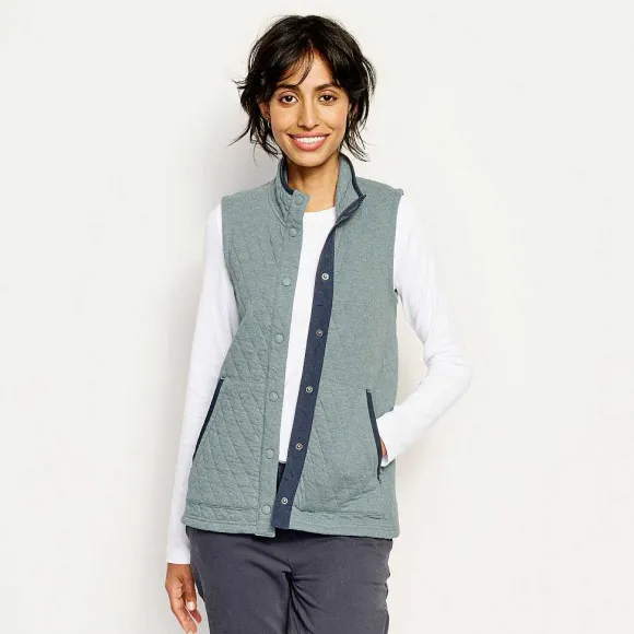 Women Orvis Sweatshirts|Women'S Outdoor Quilted Vest