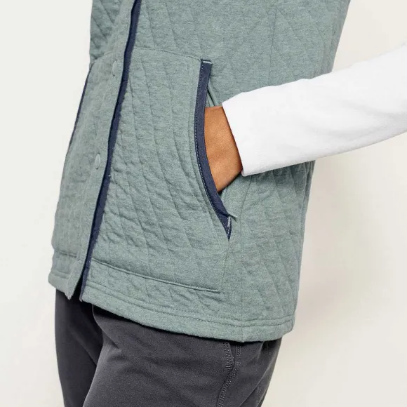 Women Orvis Sweatshirts|Women'S Outdoor Quilted Vest