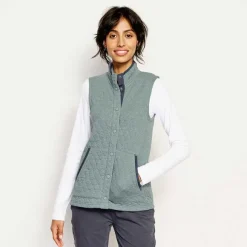 Women Orvis Sweatshirts|Women'S Outdoor Quilted Vest
