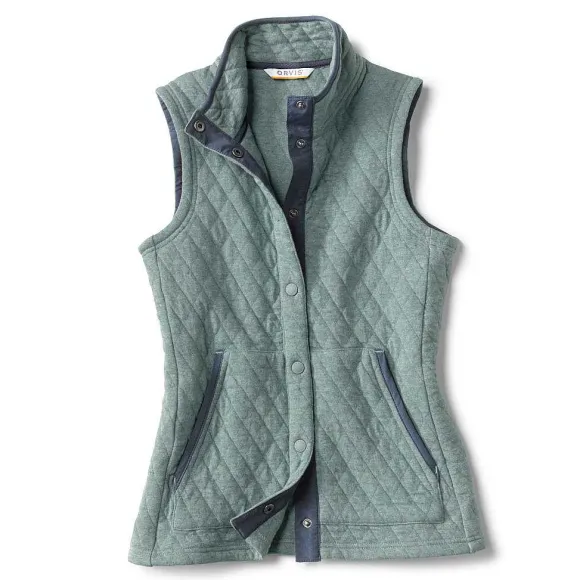 Women Orvis Sweatshirts|Women'S Outdoor Quilted Vest