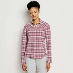 Women Orvis Shirts|Women'S Pro Stretch Long-Sleeved Shirt