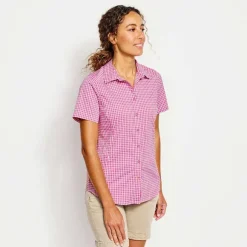 Women Orvis Shirts|Women'S River Guide Short-Sleeved Shirt
