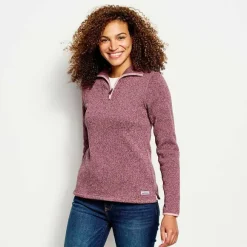 Women Orvis Fleece|Women'S R65 Sweater Fleece Quarter-Zip